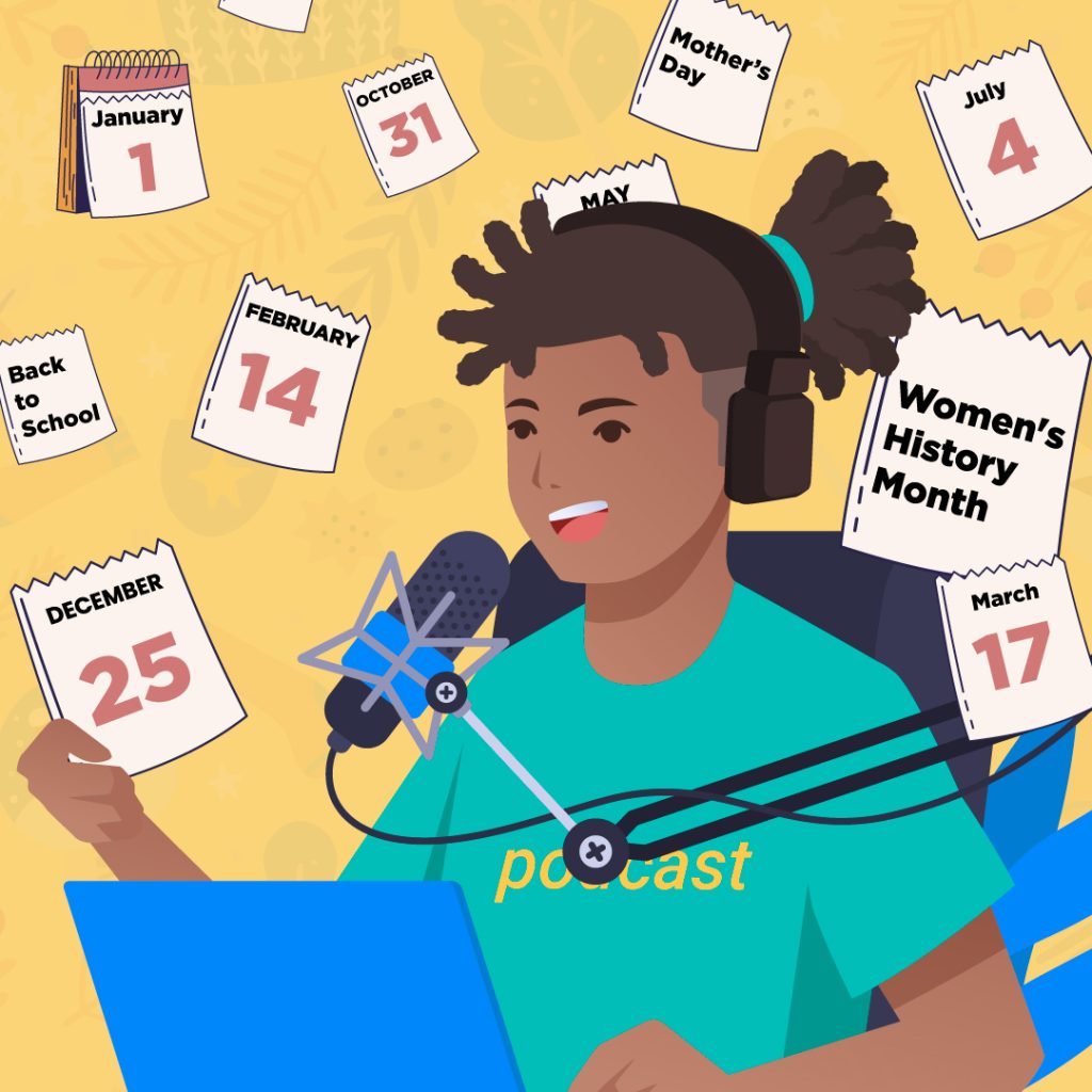 The Top 12 Major Holidays to Market Your Podcast