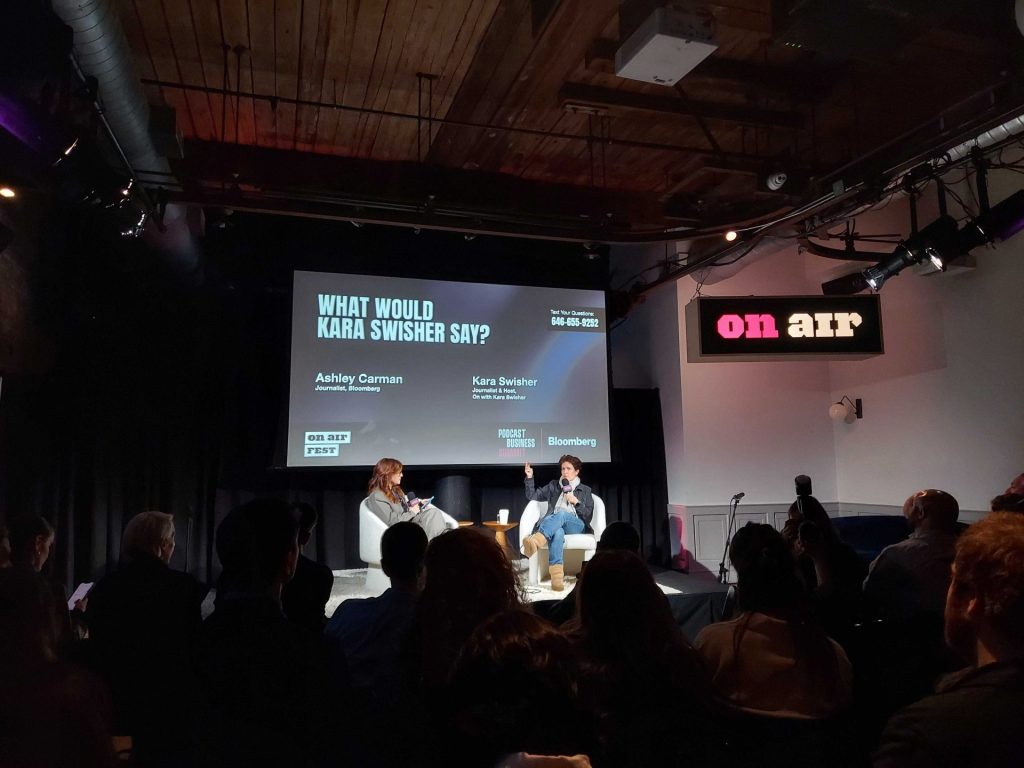 On Air Fest Podcast Business Summit 2026 - What Would Kara Swisher Do? - Ashley Carman, Kara Swisher