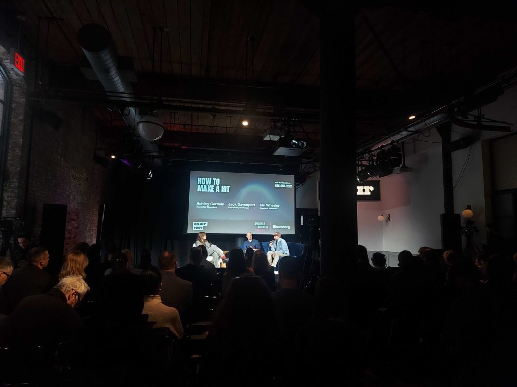 On Air Podcast Business Summit 2026 - How To Make A Hit - Ashley Carman, Jack Davenport, Ian Wheeler